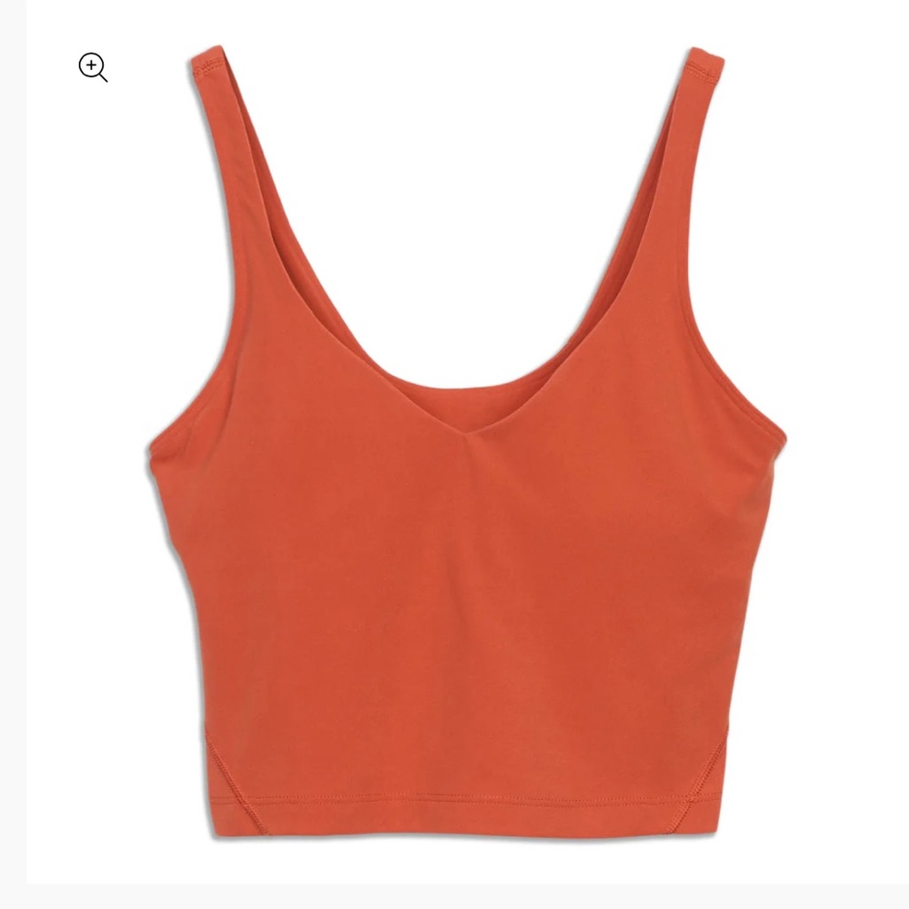 lululemon Align Cropped Tank Top - Canyon Orange